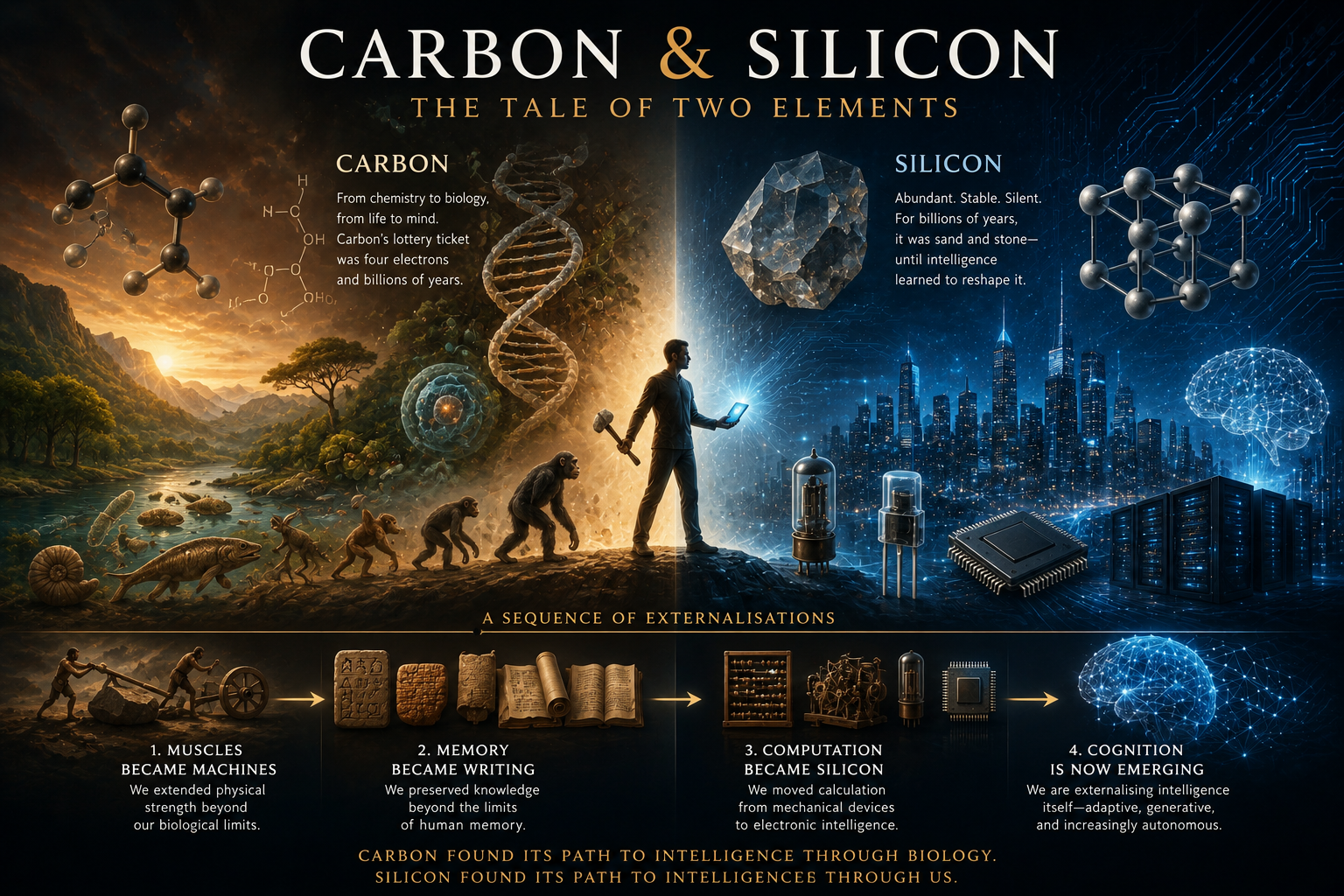 Carbon & Silicon: The Tale of Two Elements
